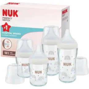 Biberones NUK Perfect Match: Set Completo para Bebés