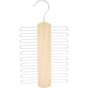 Corbatero y percha para cinturones 20 barras Amazon Basics
