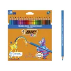 Lápices de Colorear BIC Kids Evolution ECOlutions - 24 Colores