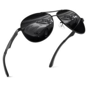 Gafas de Sol Polarizadas GQUEEN UV400 Retro Metal
