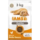Alimento Seco para Gatitos Junior IAMS – Pollo 3 kg