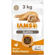Alimento Seco para Gatitos Junior IAMS – Pollo 3 kg