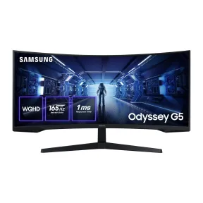 Monitores de Juego Curvo Samsung Odyssey G55T 34” WQHD