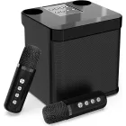 Karaoke Inalámbrico: 2 Micrófonos y Altavoz para Smart TV