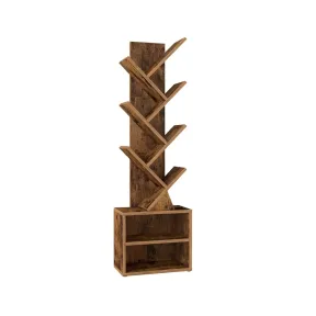 Estantería Moderna Autoportante en Forma de Árbol QVASAGLE