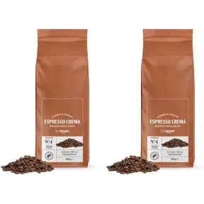Café Espresso en grano 1Kg, tueste claro, Rainforest Alliance