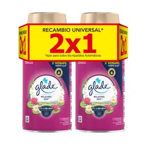 Glade Ambientador Automático Relaxing Zen, 60 Días