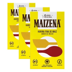 Harina de Maíz Maizena 400g - Paquete x3