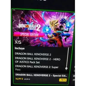 Special Edition Xbox Series de Dragon Ball Xenoverse 2
