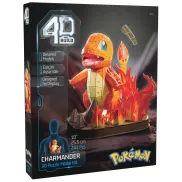 Puzzle 3D Charmander - 241 Piezas 4D Build