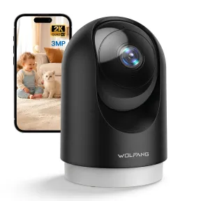 Cámara Interior 2K WOLFANG para Vigilancia Efectiva