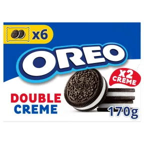 Galletas OREO Doble Crema Vainilla con Relleno 170g
