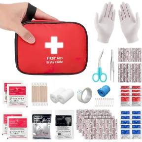 Mini Kit de Primeros Auxilios HONYAO, 90 Piezas