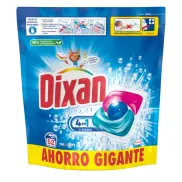 Dixan Cápsulas Total 4+1 para Ropa Blanca y Clara