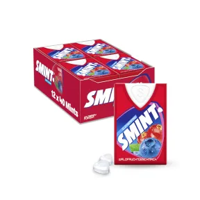 Smint Sin Azúcar Frutas Silvestres, 12 Paquetes de 8g