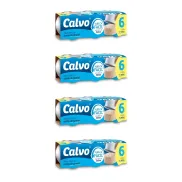 Calvo Atún Claro en Aceite, Pack 6 x 65g - 24 Latas, 0,71€