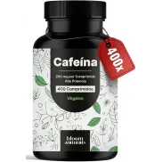 400 Comprimidos de Cafeína Vegana - 200 mg Sin Gluten