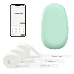 Etiquetadora Bluetooth con Rollos: 3 en Total