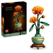 Adorno Floral Artificial LEGO Botanicals - Crisantemo para Decorar