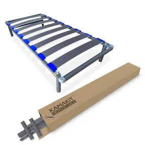 Somier desmontable 200x90cm con marco reforzado 40x30mm