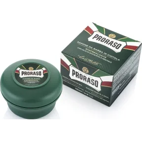 Jabón de Afeitar Refrescante Proraso con Jabonera, 150 ml