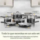 Juego de 11 ollas y sartenes Cuisinart Ceramica XT
