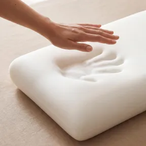 Almohada Viscoelástica para Cuello y Cervicales, Aloe Vera