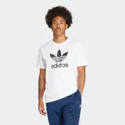 Camiseta Adidas Originals Trefoil para Hombre - Blanco