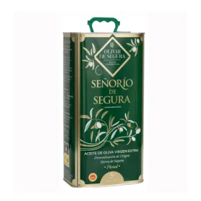 Aceite de oliva virgen extra D.O.P Segura 5L - Señorío de Segura