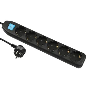 Base Múltiple de 6 Tomas Electraline
