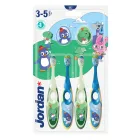 Cepillo infantil 3-5 años | Pack 4 unidades, suave y ergonómico