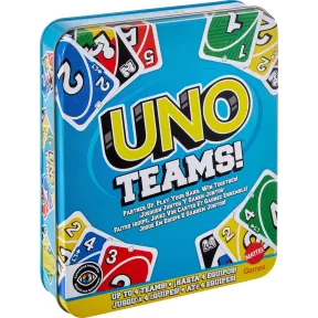 UNO Teams de Mattel: Juego de Cartas para Toda la Familia