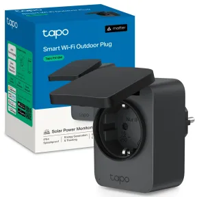 Enchufe Inteligente Exterior WiFi Tapo P410M - IP54 y Monitor de Energía