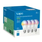 Bombilla Inteligente WiFi Tapo L530E (4-Pack) RGB E27