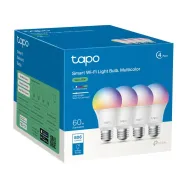 Bombilla Inteligente WiFi Tapo L530E (4-Pack) RGB E27