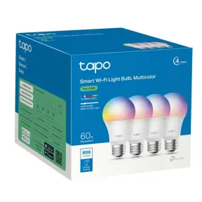 Bombilla Inteligente WiFi Tapo L530E (4-Pack) RGB E27