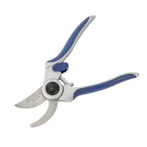 Tijeras de podar bypass azul de acero Amazon Basics, 17,8 cm