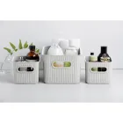 Cajas Organizadoras Tatay | Plástico Reciclado | Set de 3 Blancas