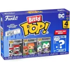 DC Comics: 4 Pack Funko Bitty Pop!