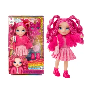 Muñeca Magenta Monroe - Rainbow High Littles (14 cm) Articulable