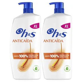 Champú Anticaspa H&S con Cafeína 2x800ml Clínicamente Probado