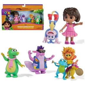 Figuras de Amigos Fantásticos de Dora, Pack de 7