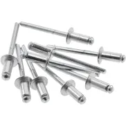 50 Unidades de Remaches Ciegos de Aluminio