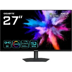 Gigabyte 27” OLED 2K QHD Monitor Gaming