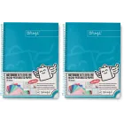 Libretas A4 Mr. Wonderful con 120 páginas y pegatinas