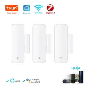Pack de 3 sensores Zigbee/WiFi para puertas y ventanas 12,41€