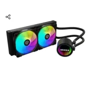 Refrigeración líquida Genesis NLG-2319 RGB 2 Ventiladores Negro