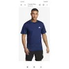 Camiseta Azul Adidas Hombre para Fitness y Cardio