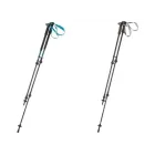 Trekking con bastones de aluminio resistentes y ligeros