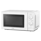 Microondas 20L 700W con luz LED y plato giratorio HTW